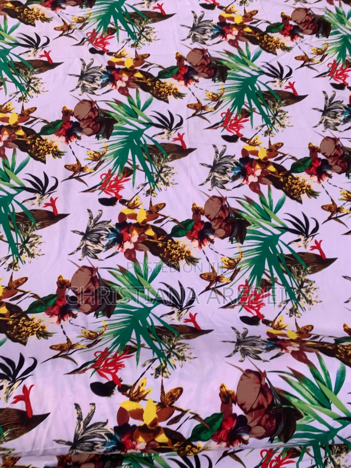 Vintage Fabric and Ankara Materials