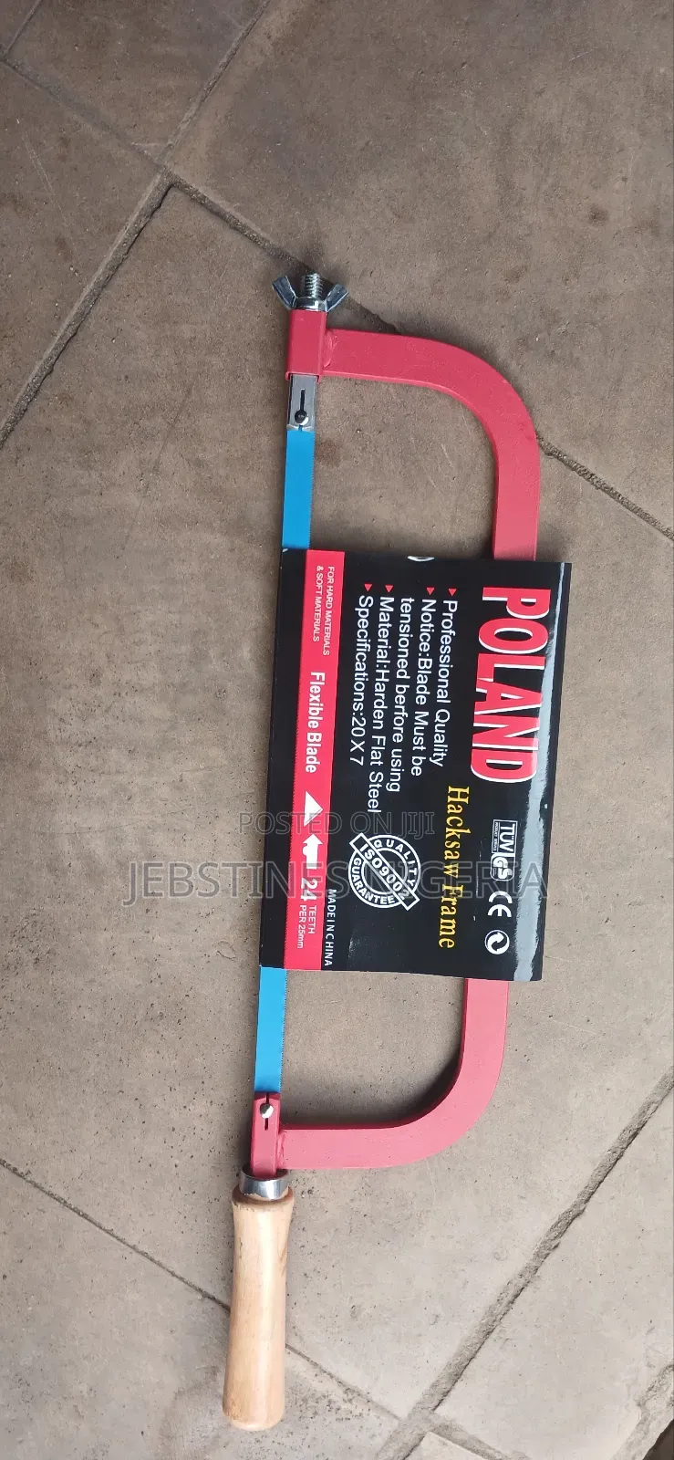 Hand-Held Saw Frame