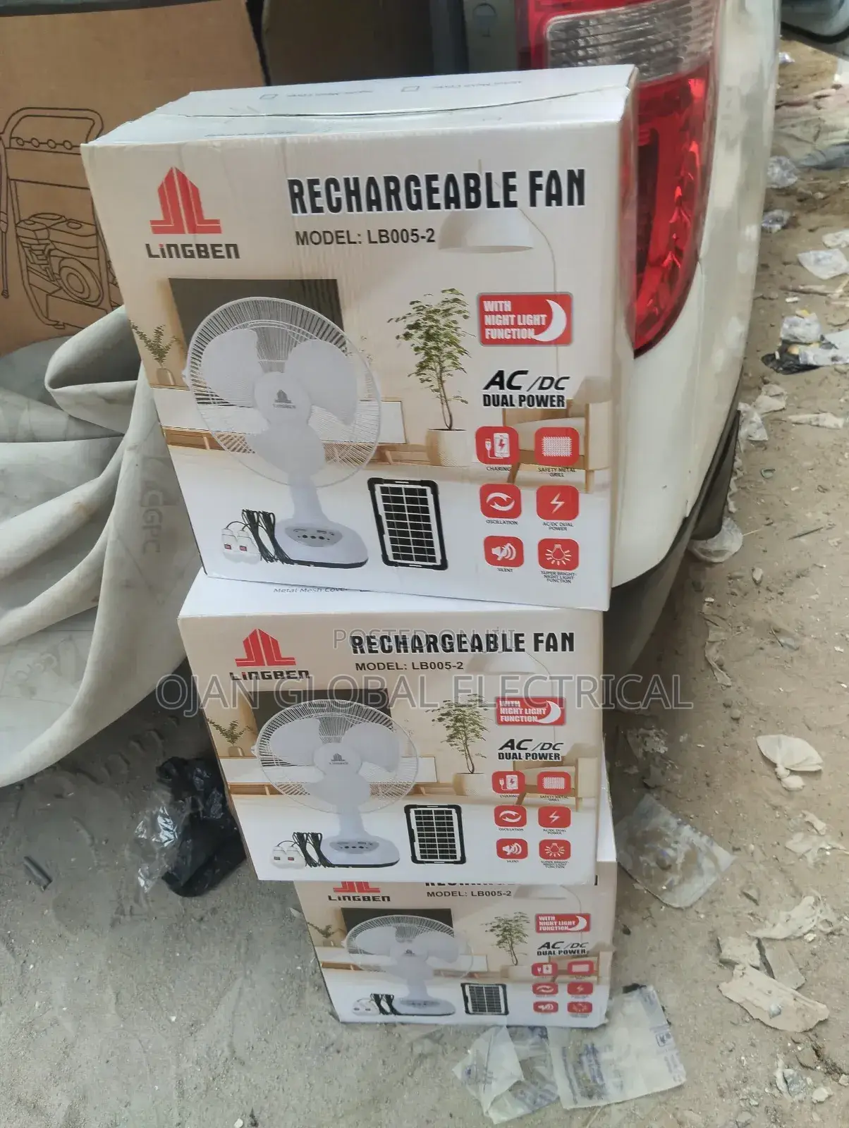 Lingben Rechargeable Fan