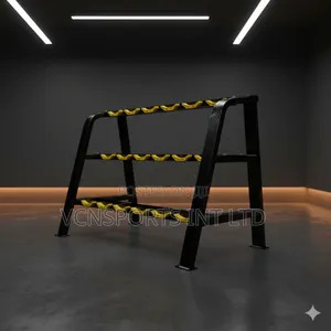 The Ironstrong 3-Tier Pro Dumbbell Rack