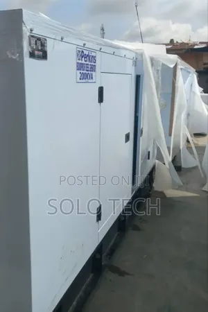 Brand New 200 Kva Perkins Soundproof Diesel Generator100% Copper Coil