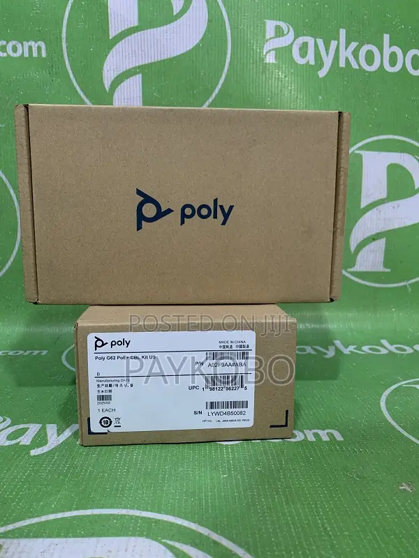 Poly Poe+ Adapter and Cable Kit for Studio G62