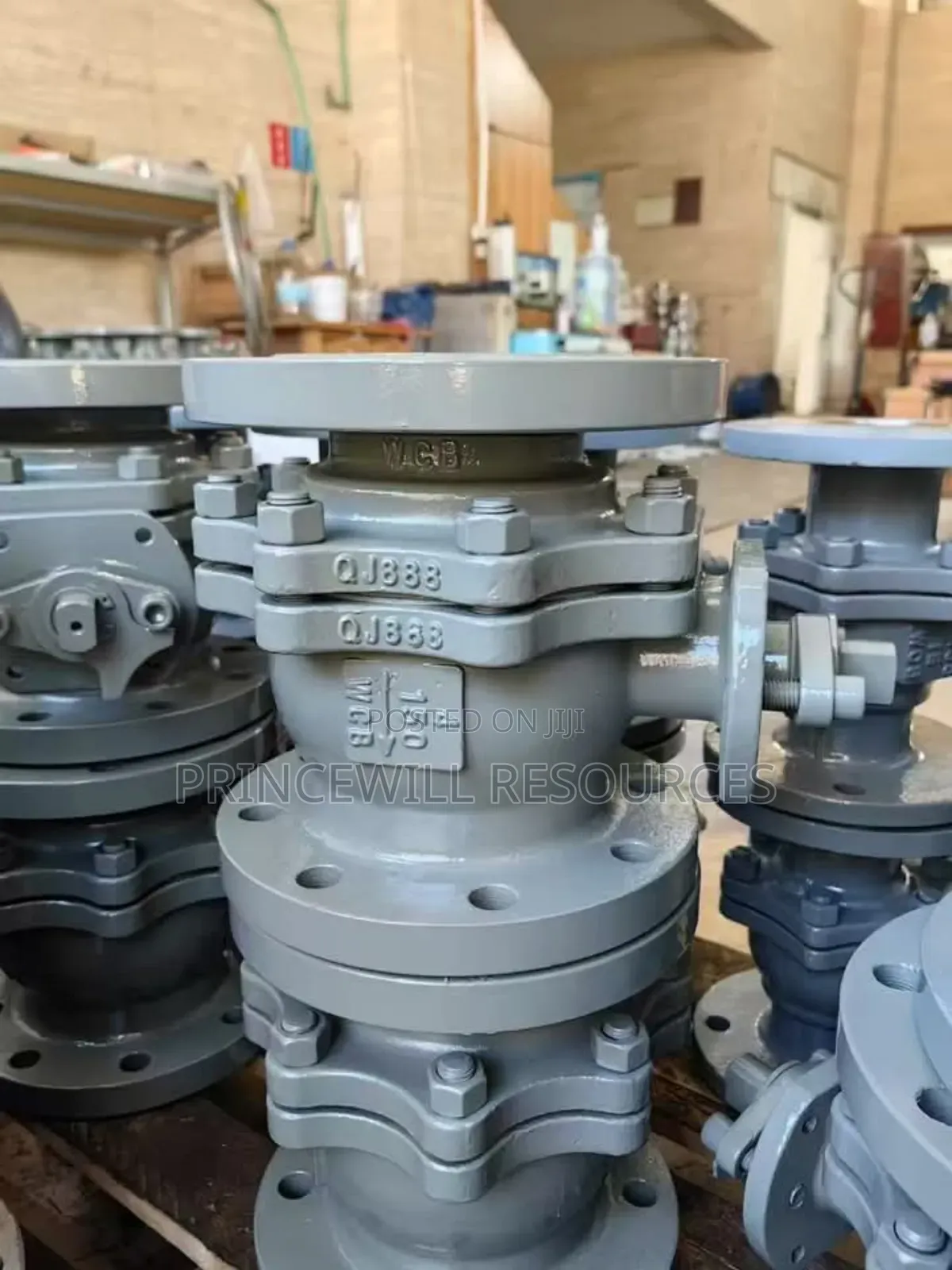 Gate Valve Original Product on Pipe Line