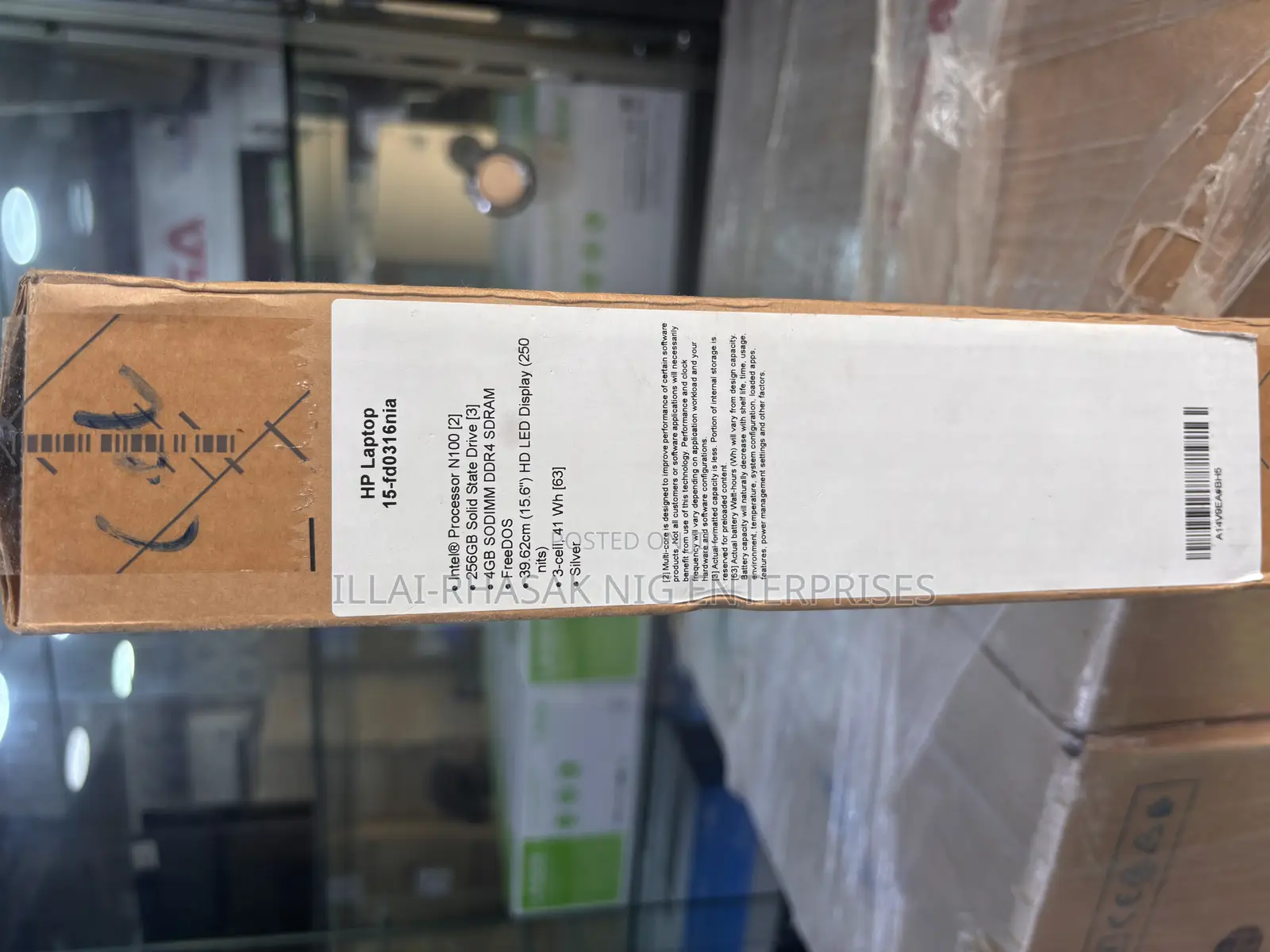 New Laptop HP 15 4GB Intel Celeron SSD 256GB