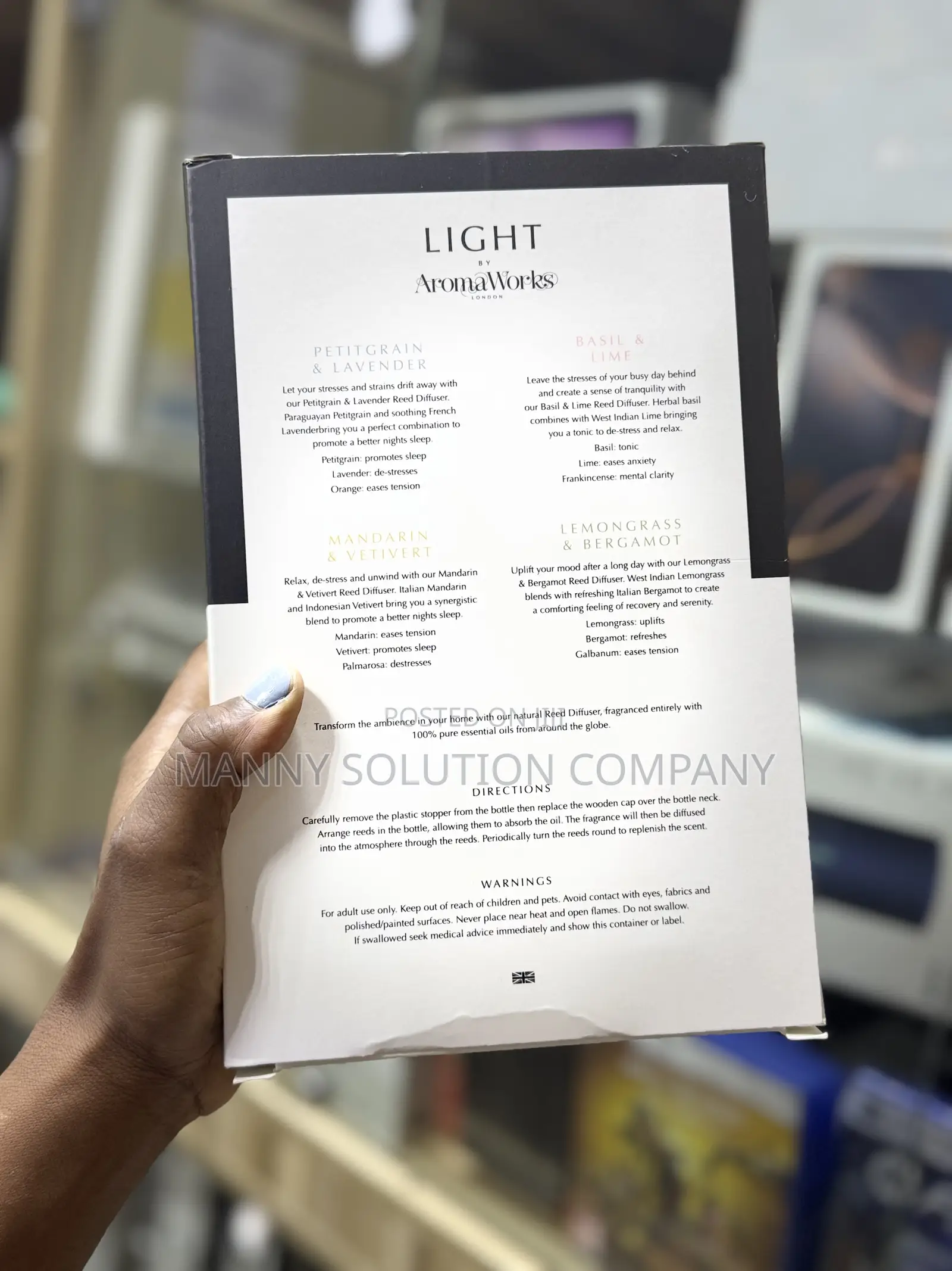 Light By Aroma Works Diffuser