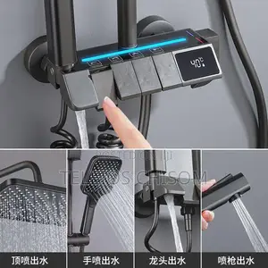 Pressing Button Shower