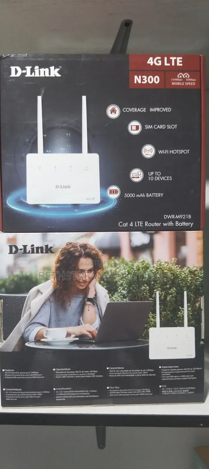 Dlink 4g Lte Router With Battery