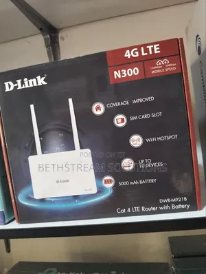 Dlink 4g Lte Router With Battery