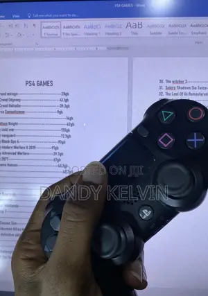 Ps4 Games Installation (Games List Would Be Sent To You)
