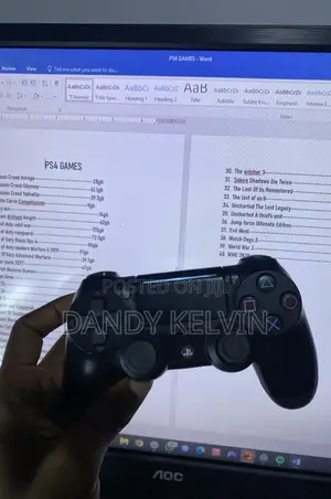 Ps4 Jailbreak And Games Installation (Games List Would Be Sent To You)