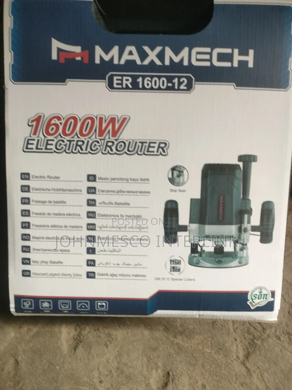 Electric Router Machine