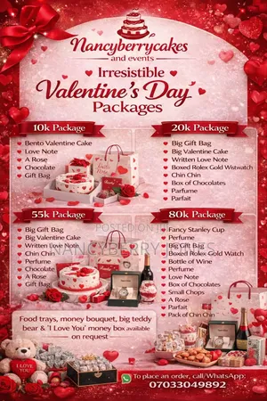 Valentine's Day Packages In Benin City