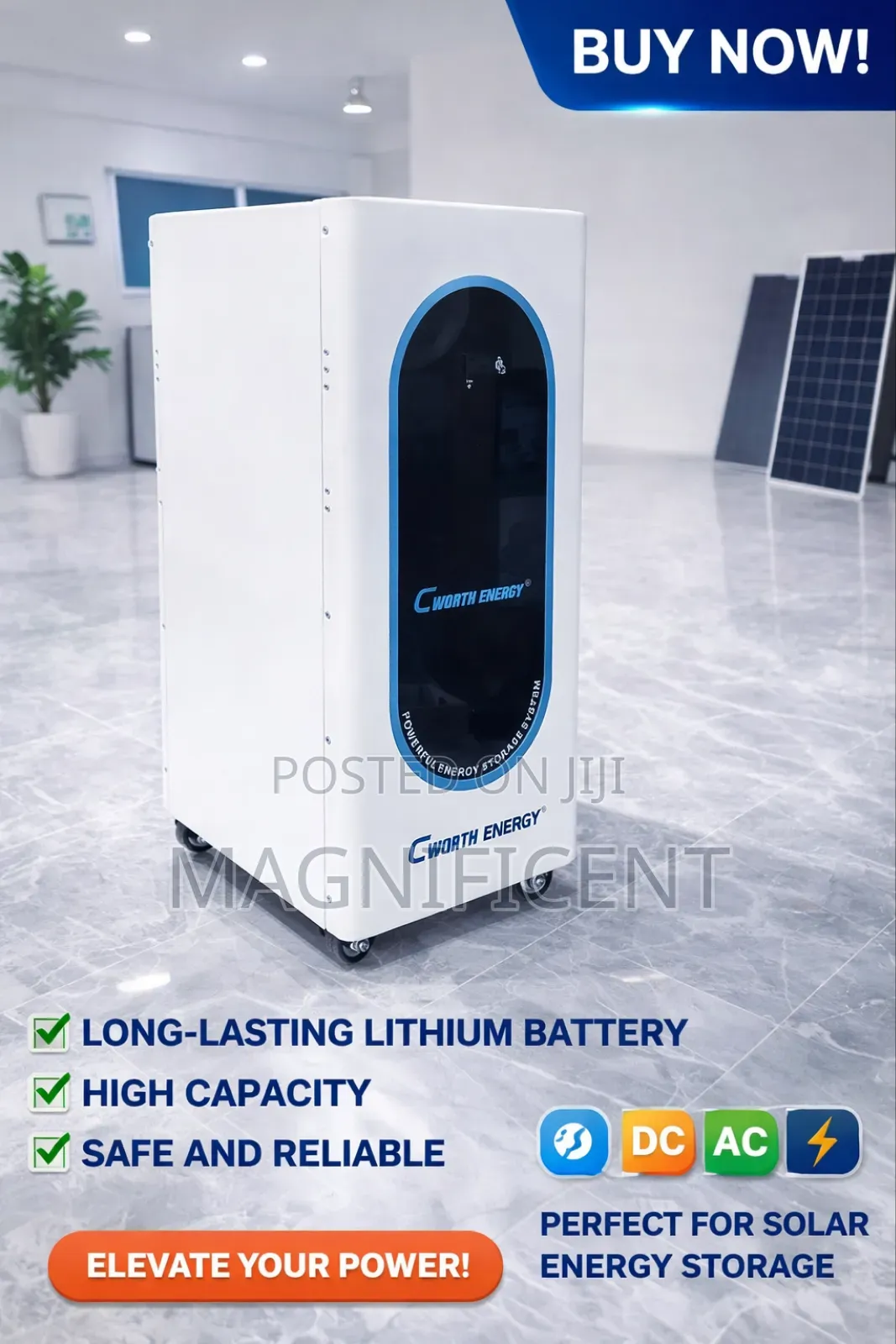 Original 15 KWH Cworth Lithium Battery