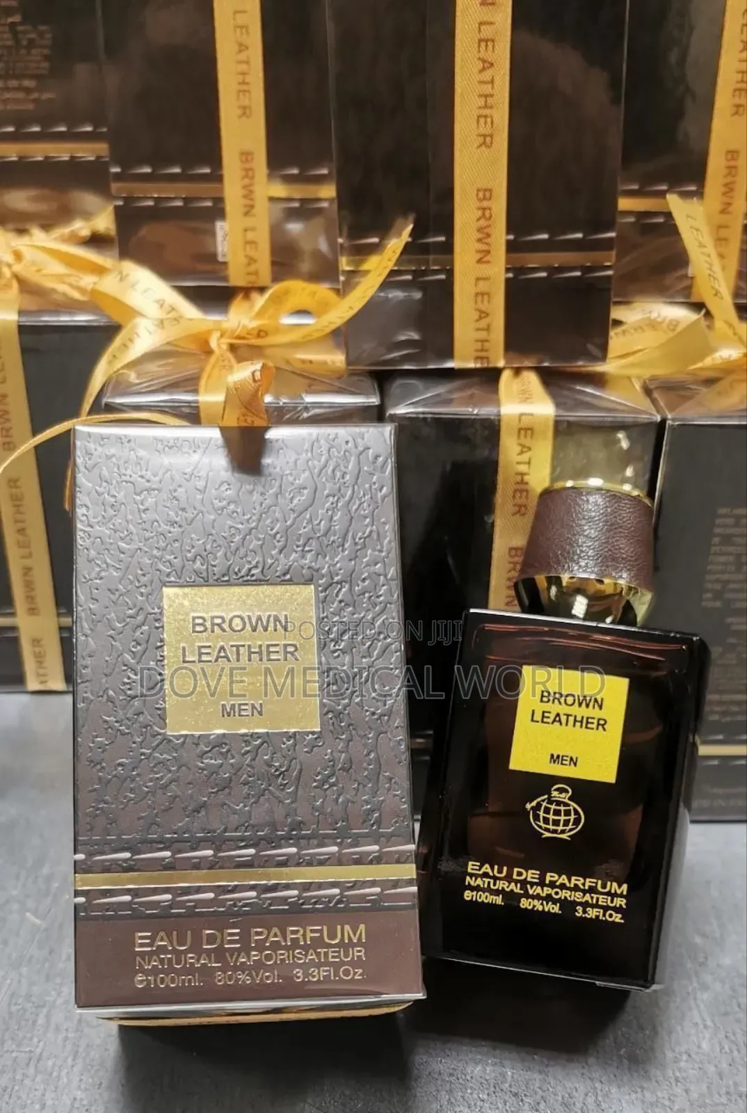 Brown Leather Eau De Parfum for Men