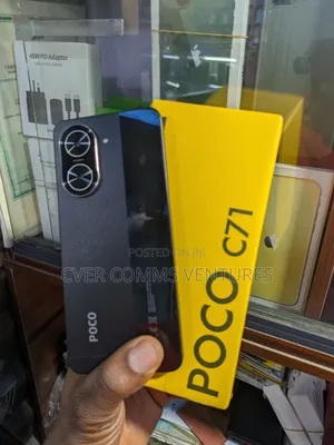 New Xiaomi Poco C71 128 GB Black