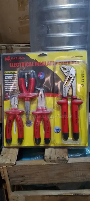 Electrical Insulated Plier Set