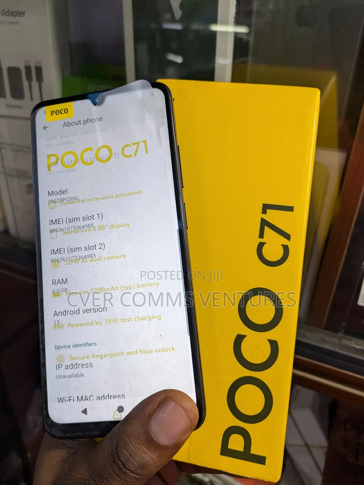New Xiaomi Poco C71 128 GB Black