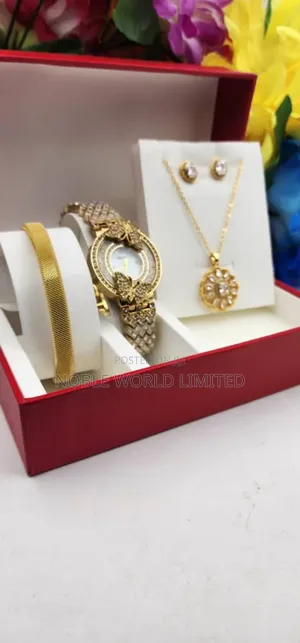Female Watch + Jewelry Gift Set for Women