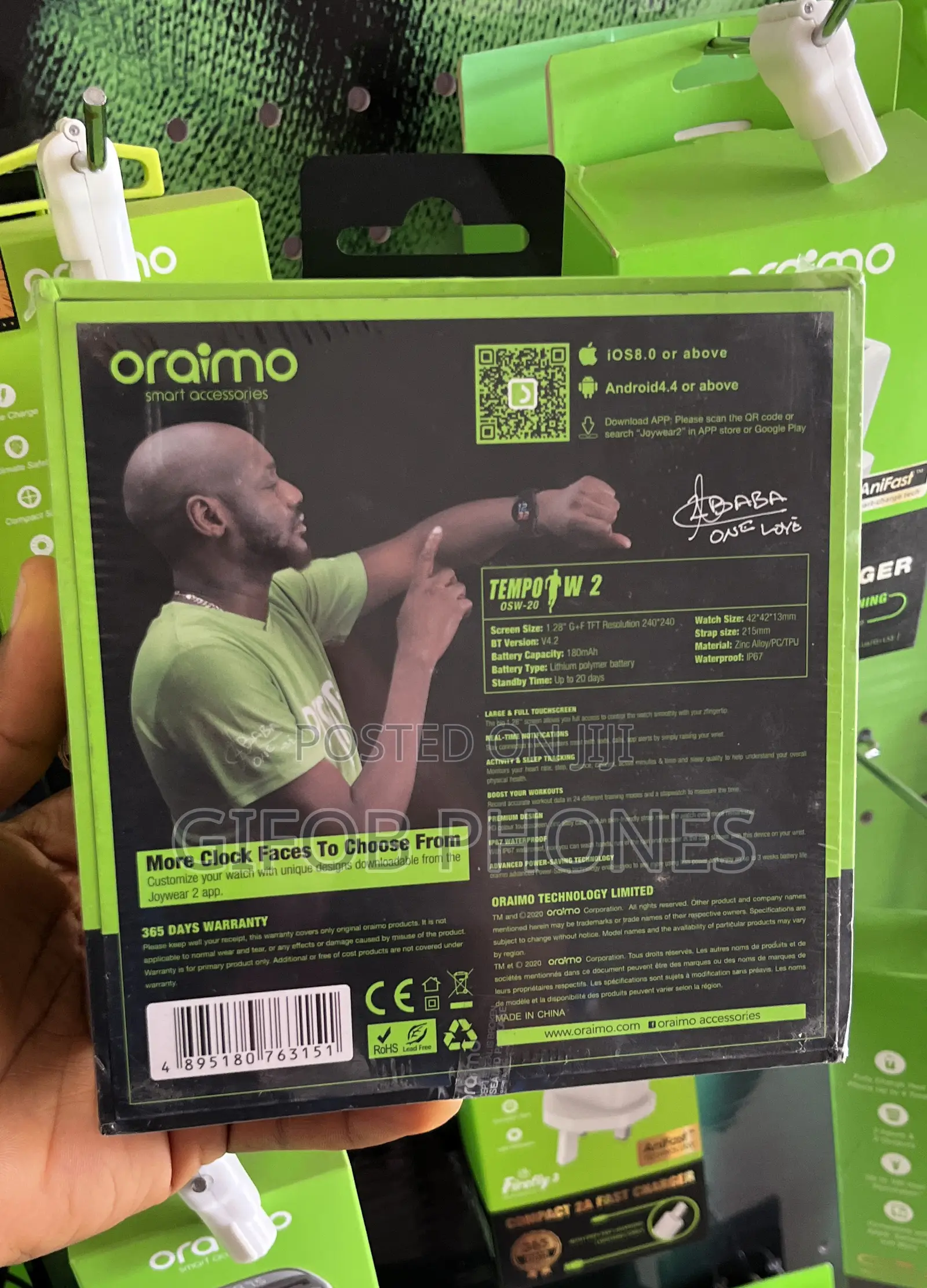 Oraimo Tempo Smartwatch
