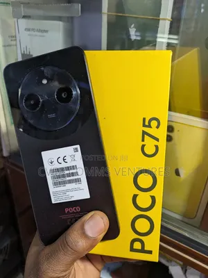 New Xiaomi Poco C75 128 GB Black
