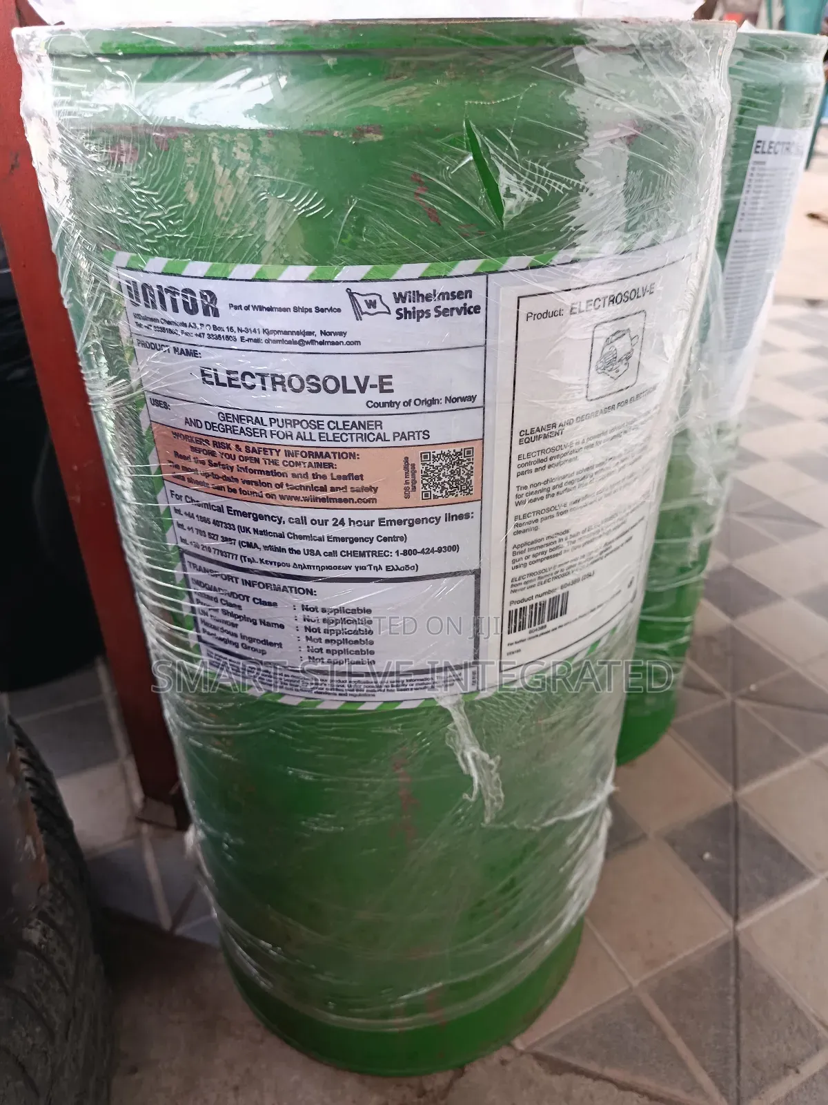 Unitor Electrosolv-E 25l Electrical Degreasing Solvent.