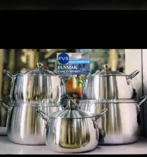 14pcs Aluminium Pot Set @70k