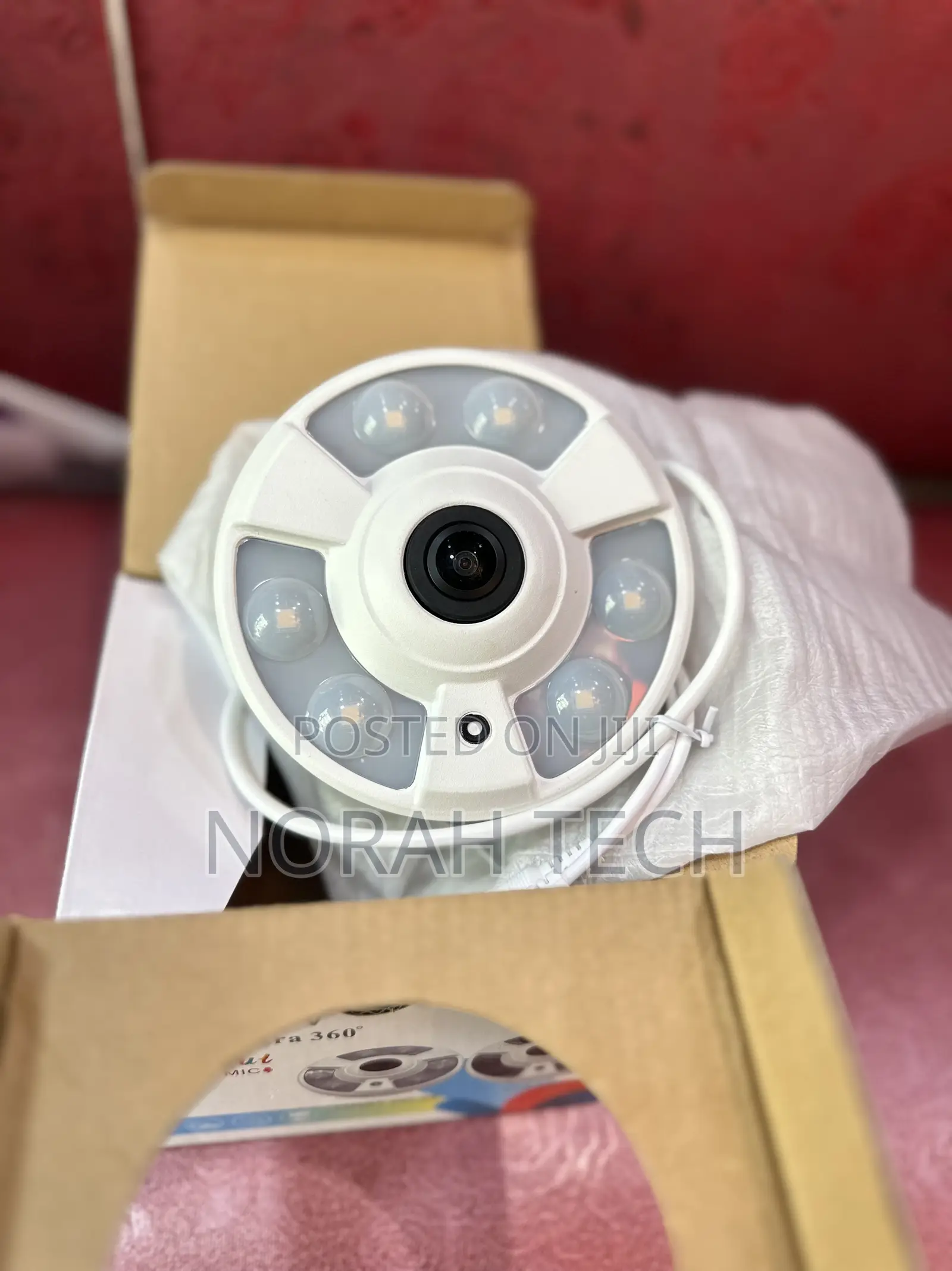 2mp 360 Fisheye Camera With Audio