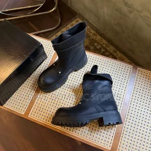 The Cult Clan Zipper Zip-Up High Double Layer Boot