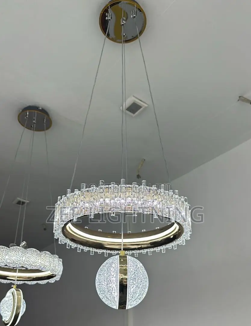Modern Led Drop Light With Ball Design