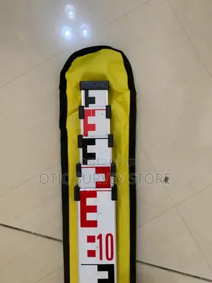 5m Durable Aluminum Leveling Staff