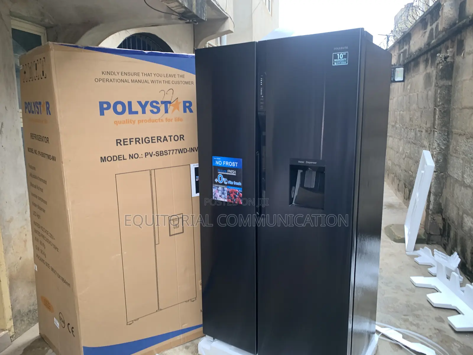 Polystar 520l Luxury Inverter Refrigerator