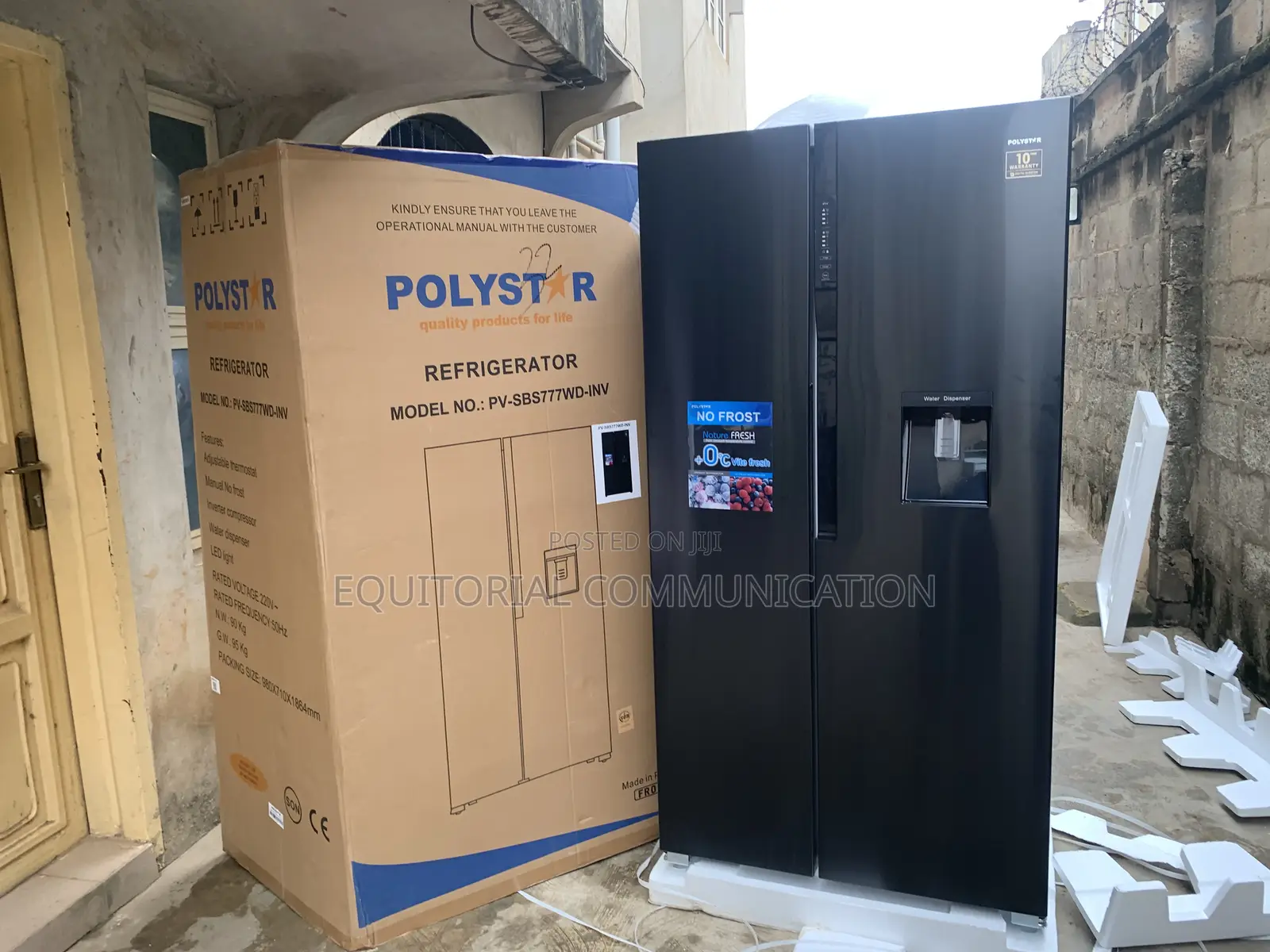 Polystar 520l Luxury Inverter Refrigerator