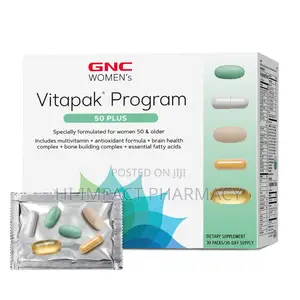 GNC Women's 50 Plus Vitapak Multivitamin