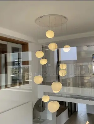 Nordic Home Decoration, Stair Chandelier, Living Room Light