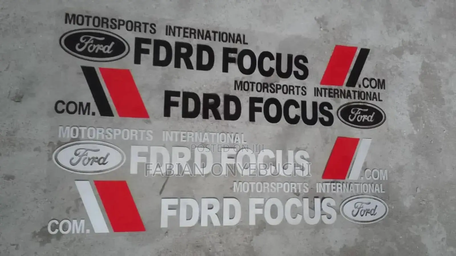 Ford Focus Body Stickers for sale - Price: ₦ 10,000 on Jiji.ng [Ojo]
