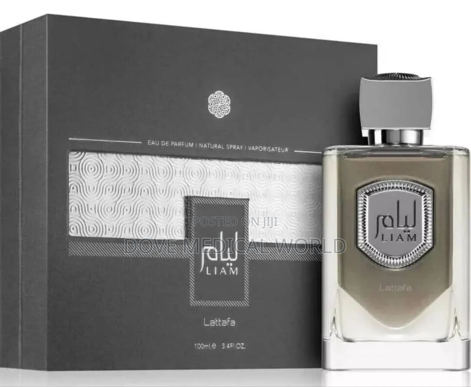 Lattafa Liam Grey Eau De Parfum.