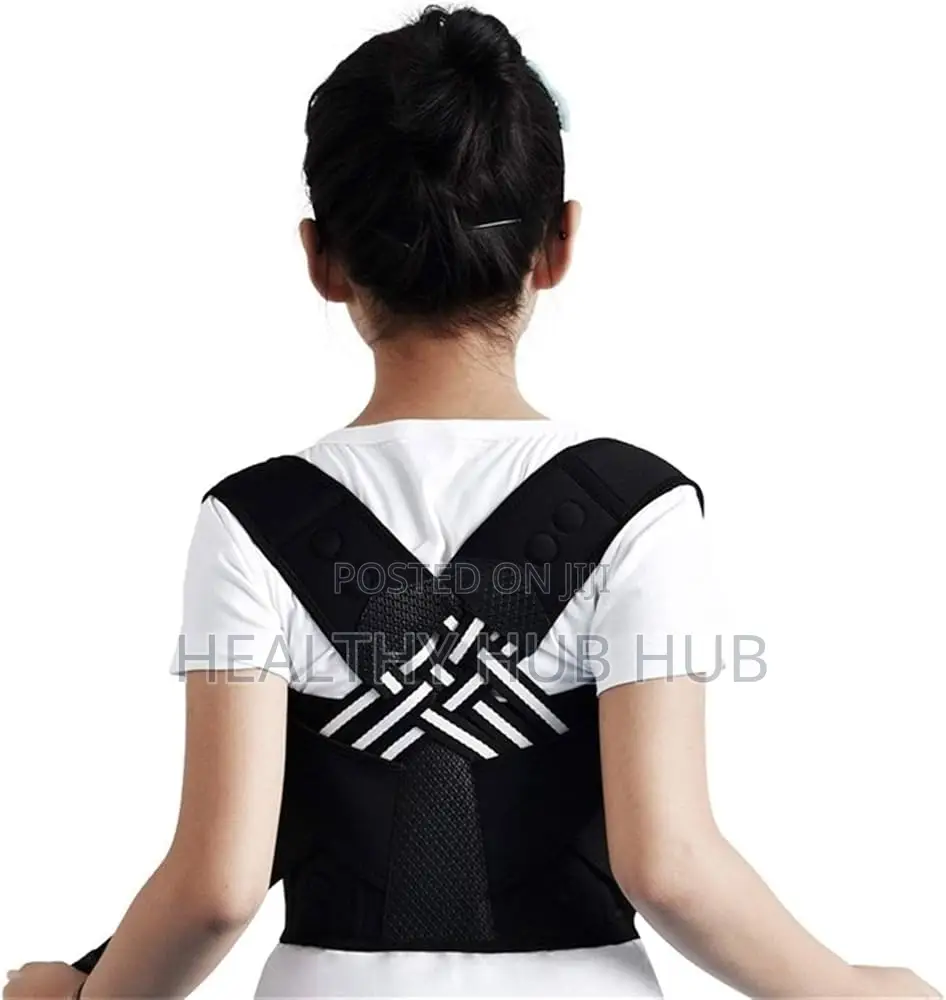 Original Adjustable Back Support, Posture Corrector Belt for Back Pain