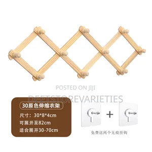 Wooden Hanger For Wigs,Belts,Scarfs,Bags