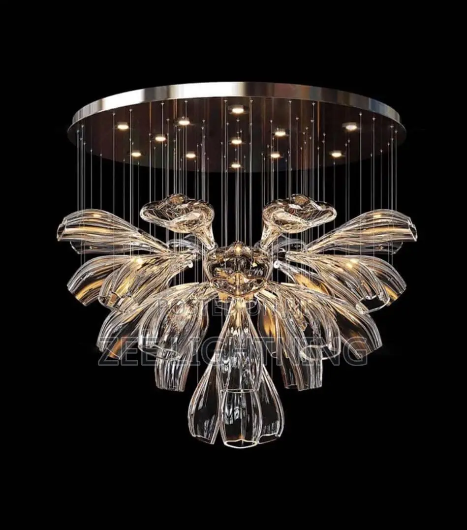 600mm Led Nordic Light Crystal Glass Chandelier