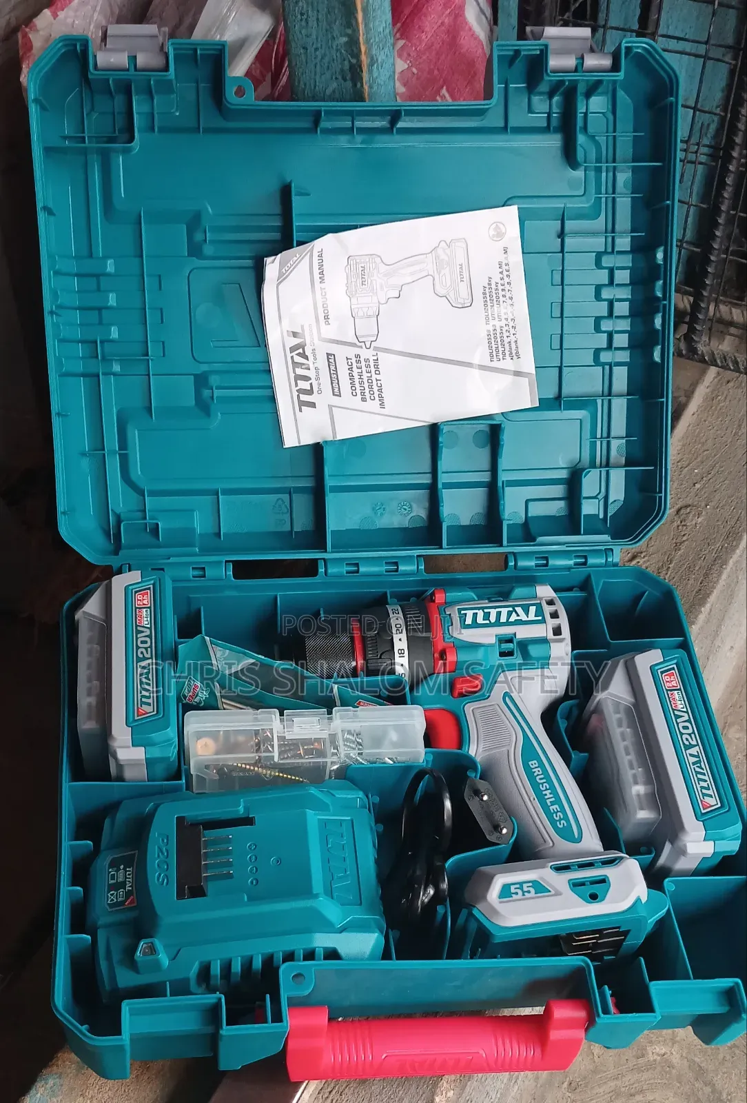 Total 20v Drilling Machine