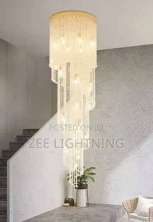 600mm*1800mm Long Crystal Chandelier