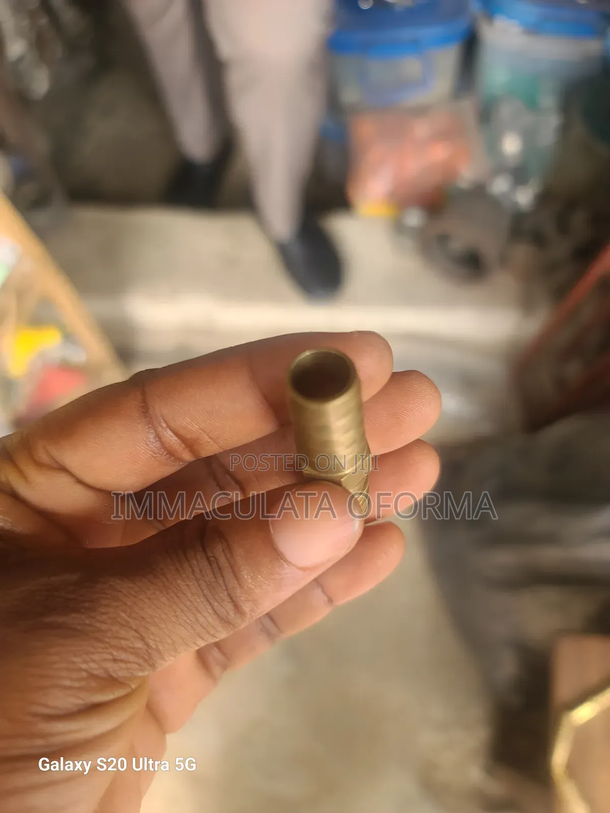 Brass Nipple Connector