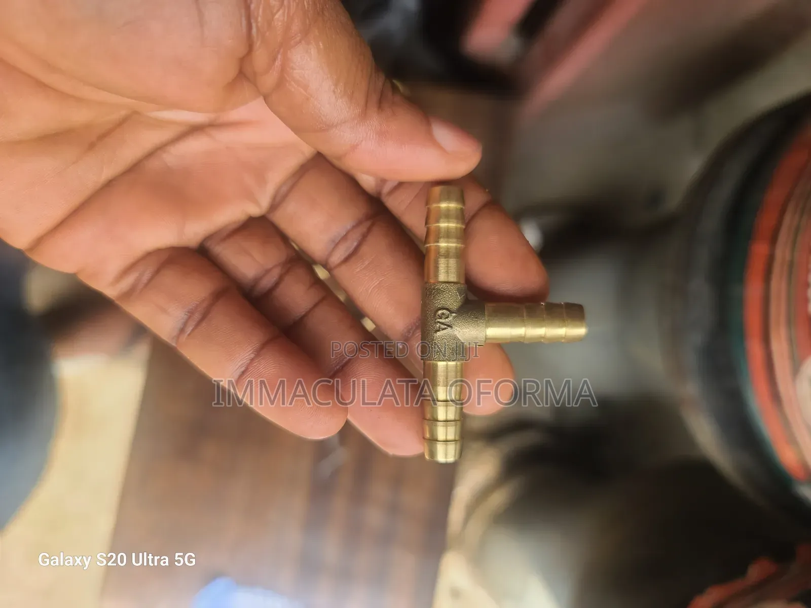 Brass Tee Connector