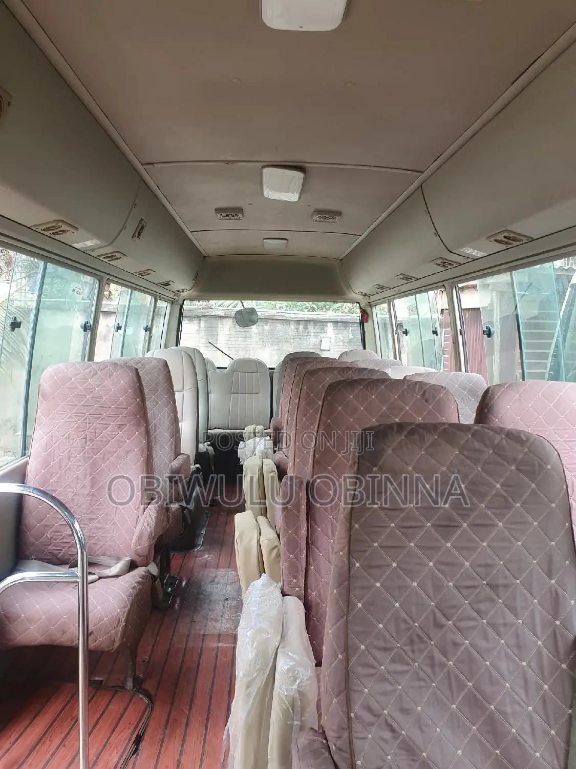 Toyota Coaster 2017 Gold