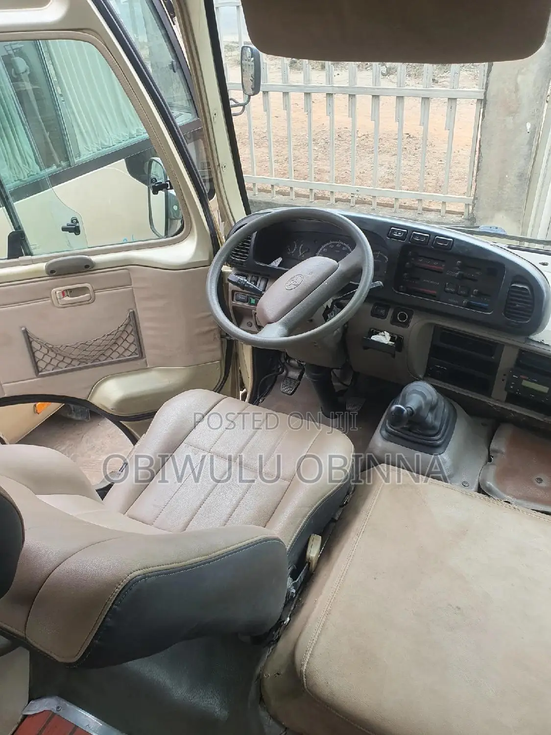 Toyota Coaster 2017 Gold