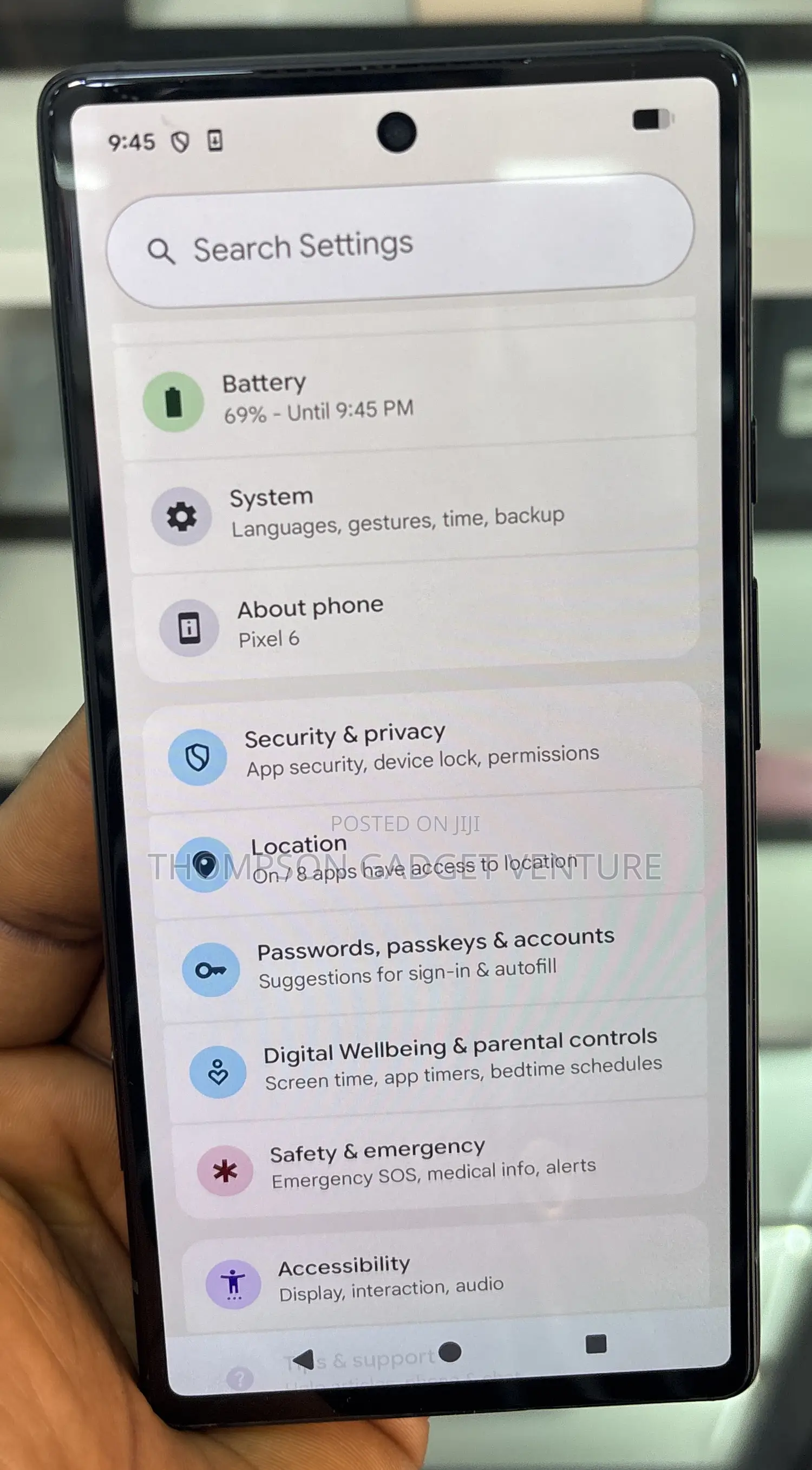 Google Pixel 6 128 GB Gray
