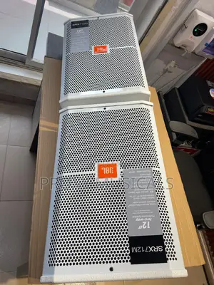 White JBL 12inches Monitor Speakers