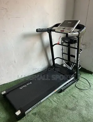 Pro Tech Treadmill With Massager (3in1)
