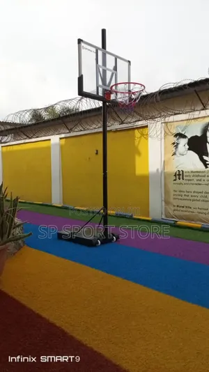 10ft Basketball Post