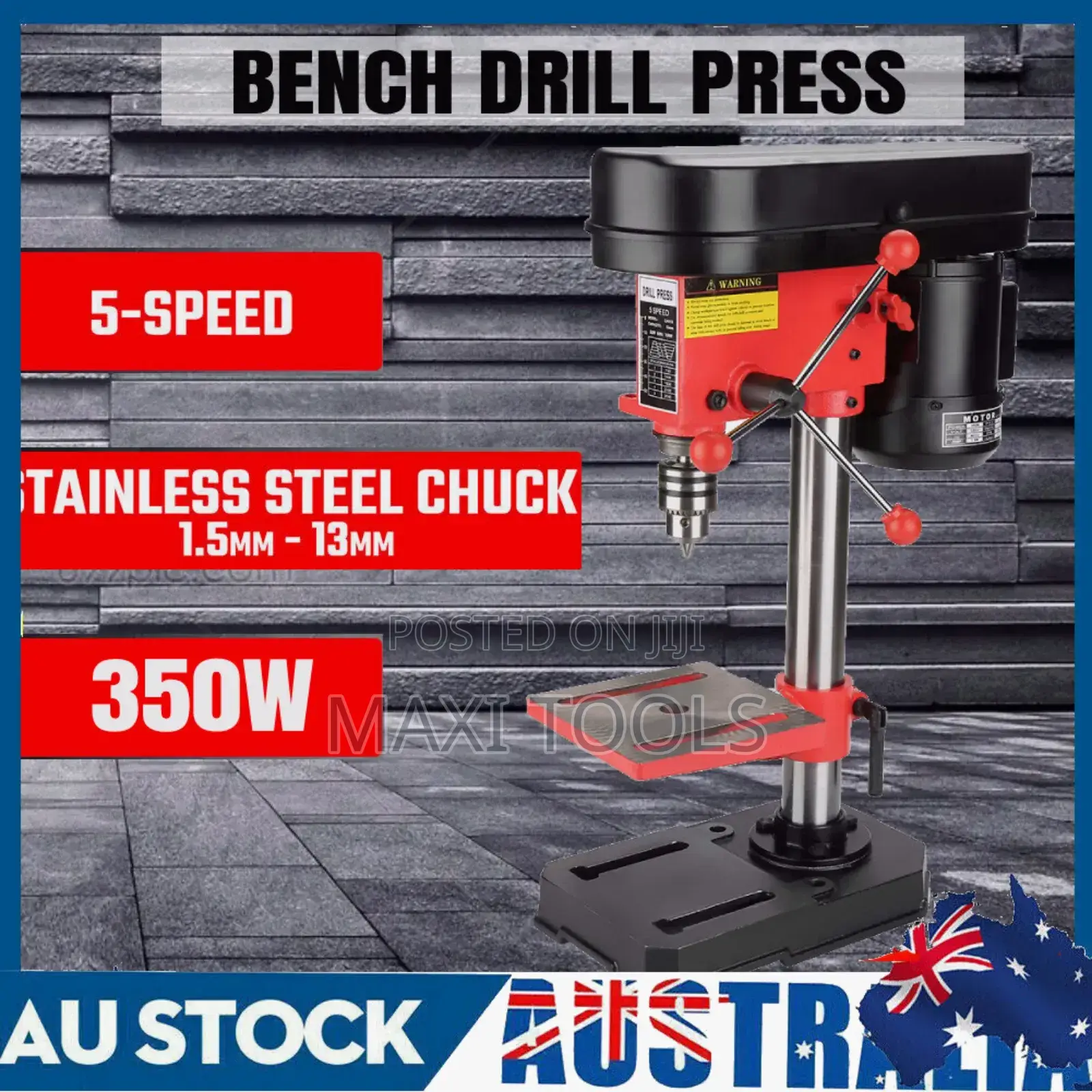 Bench Drill Press 350w

1.5-13mm